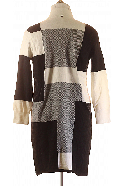  Šaty Pletené Černobílé GERRY WEBER Vel. 44