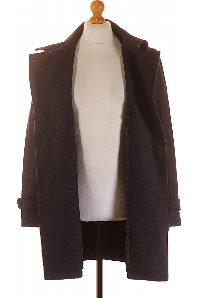 CAPSULE Krátký Pánský Kabát Šedý Vel. S