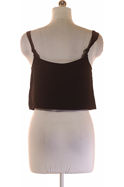 Dámské Tričko Černý Second hand Vel. 40