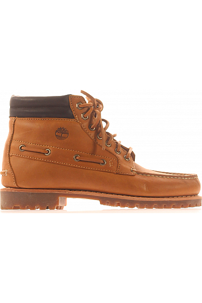 Timberland Dámské Workery Kožené Hnědé Second Hand