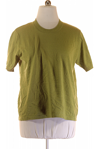  Halenka Pletená Vlněná Zelená RABE Vel. 48