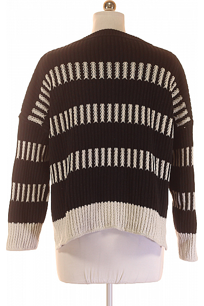 Dámský Svetr Černobílý Max Mara Vel. M