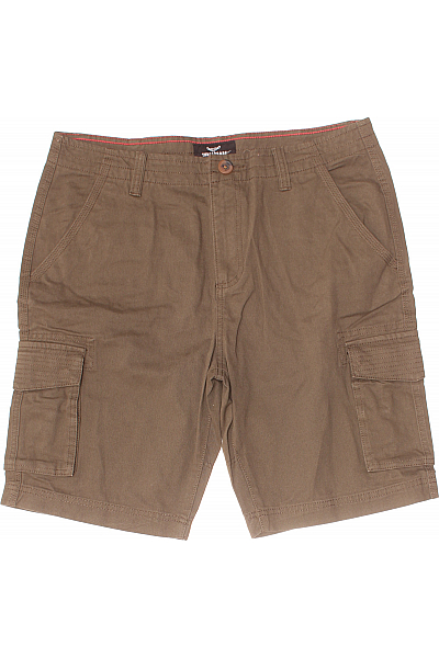 Pánské Kraťasy S Kapsami Zelené THREADBARE Vel. 50 Pánské Kraťasy S Kapsami Zelené THREADBARE Vel. 50