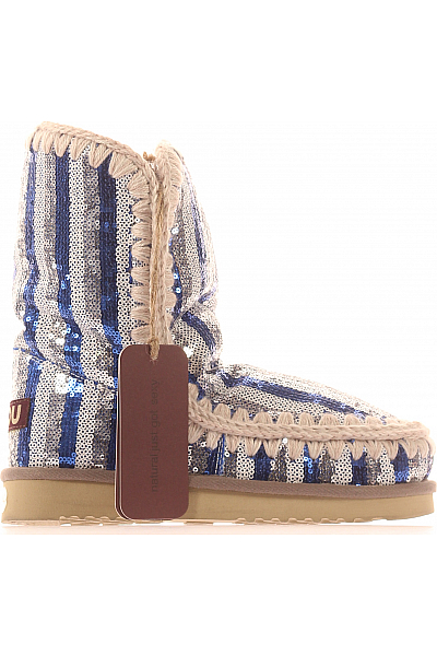 Mou Dámské Boty Modré Vel. 38