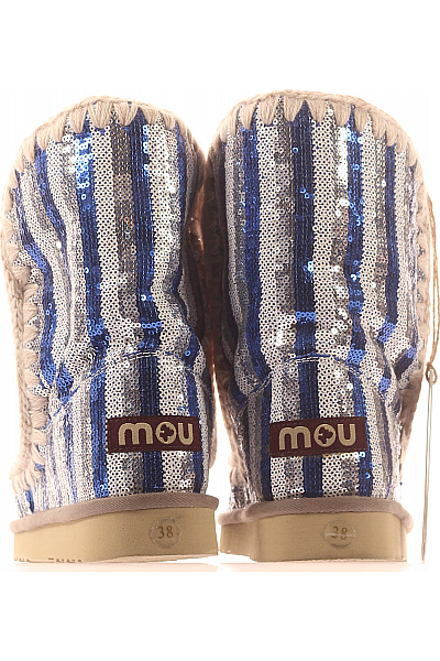 Mou Dámské Boty Modré Vel. 38