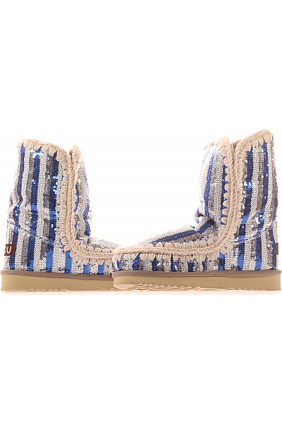 Mou Dámské Boty Modré Vel. 38