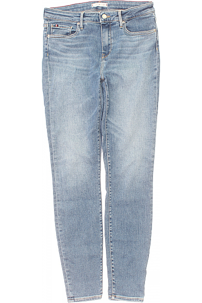 Boyfriend Dámské Džíny Modré TOMMY HILFIGER Second Hand Vel. 26/30