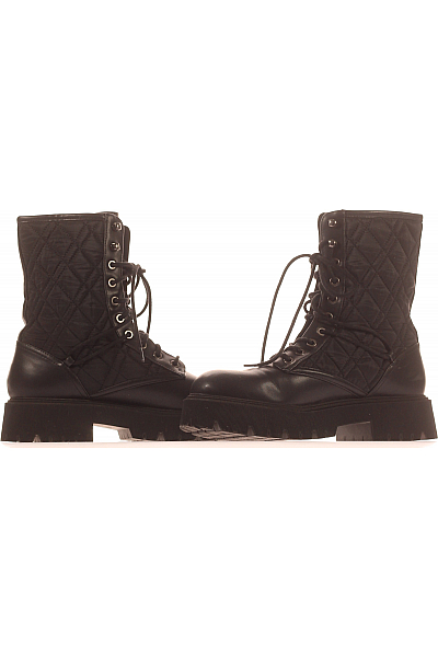 Dámské Boty Černé Bershka Second hand Vel. 40