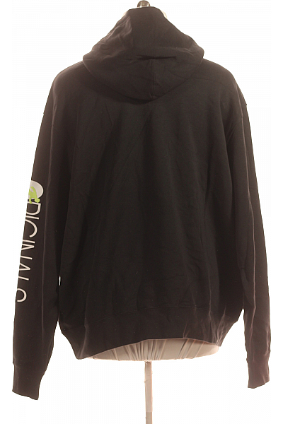 Sportovní Pánská Mikina Černá ADIDAS Second hand