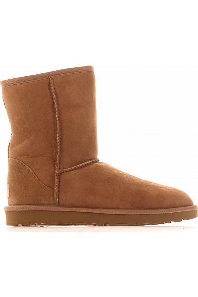 UGG Dámské Válenky Kožené Hnědé Vel. 39