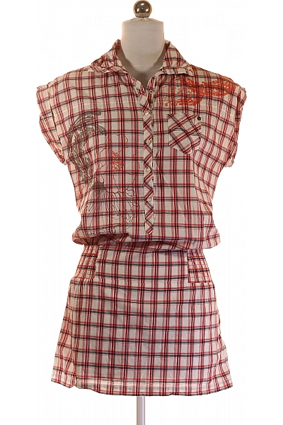 Šaty Červené Lee  Second Hand Vel. XS