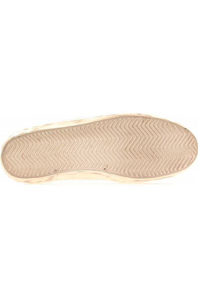 Pánské Tenisky Kožené Bílé Golden Goose 
