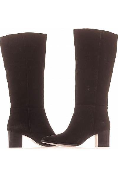 HAMMERSTEIN Dámské Boty Kožené Černé Vel. 38