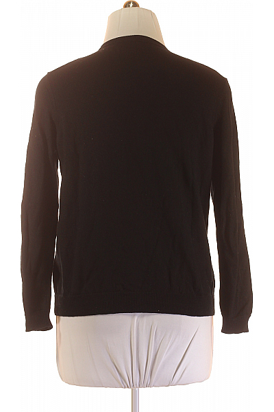 Hugo Boss Pánský Svetr Vlněný Černý Second hand Vel. XL