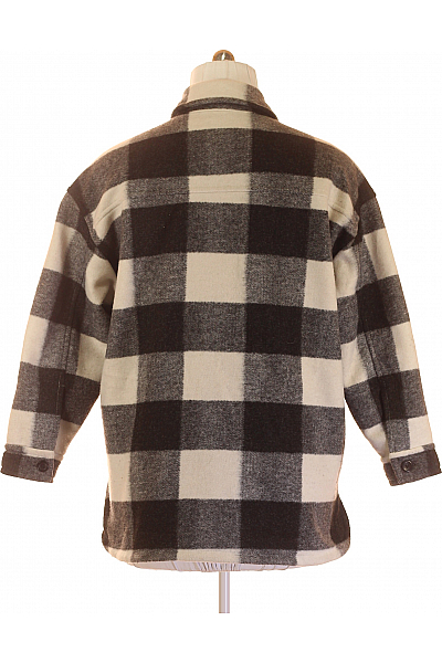 Krátký Pánský Kabát Barevný Abercrombie&Fitch Vel. M