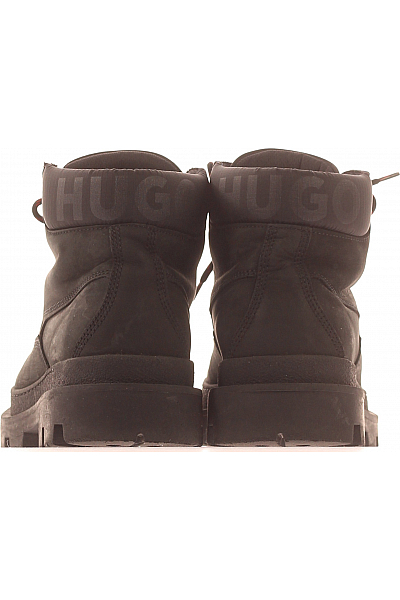 Pánské Boty Černé Hugo Boss Second hand Vel. 41
