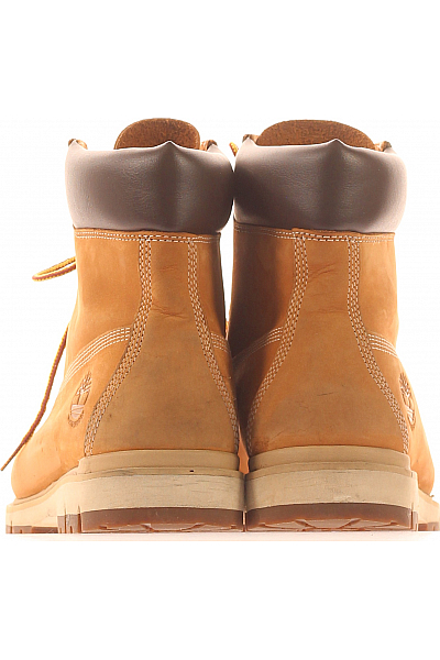Pánské Kotníkové Boty Kožené Oranžové Timberland Vel. 44