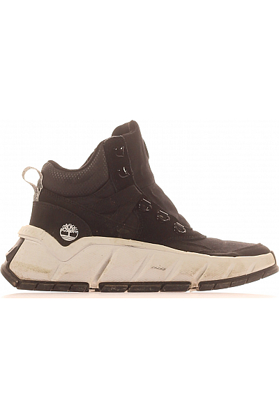 Dámské Boty Kožené Černé Timberland Vel.  37