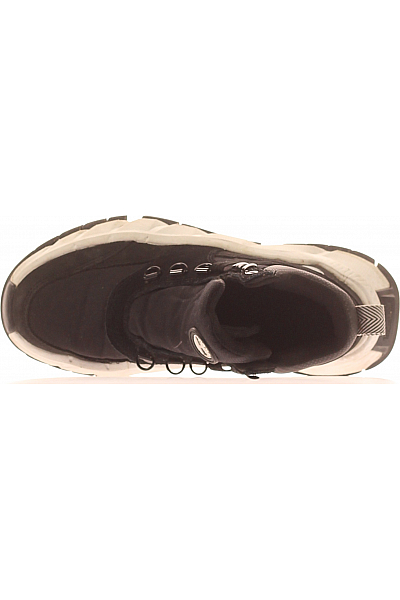 Dámské Boty Kožené Černé Timberland Vel.  37