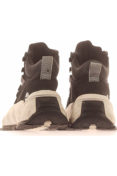 Dámské Boty Kožené Černé Timberland Vel.  37