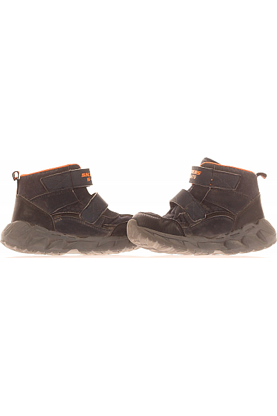 Dětské Chlapci Boty Modrý SKECHERS Second hand Vel.  25