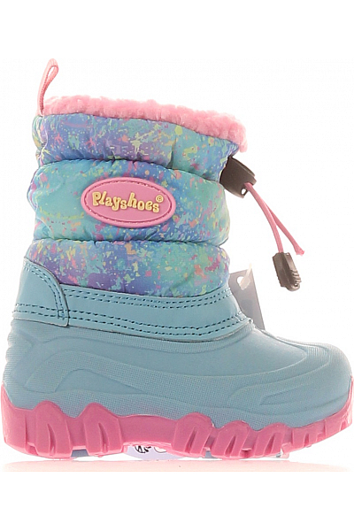 Playshoes Dětské Boty Modré
