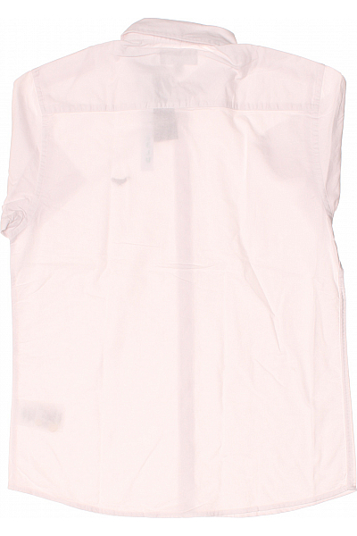 THREADBARE Pánská Košile Jednobarevná Bílá Outlet Vel.  M