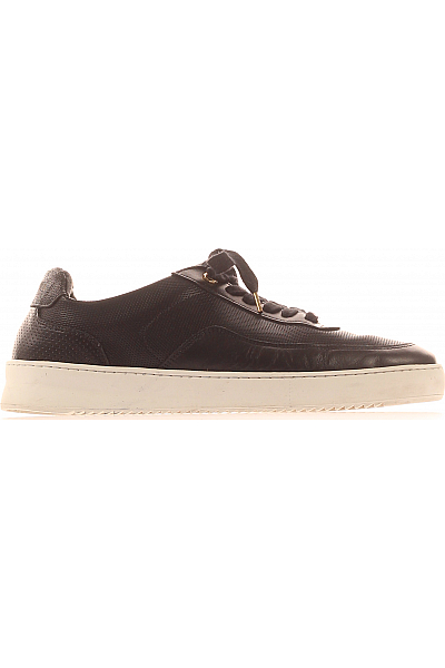 FILLING PIECES Pánské Boty Kožené Černé Second hand Vel. 44