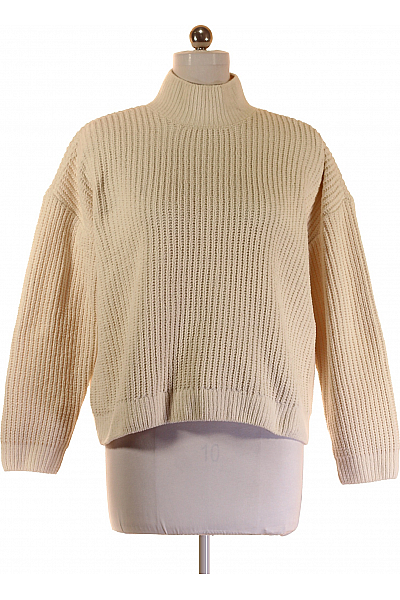 Dámský Svetr Bílý VERO MODA Second Hand Vel. L