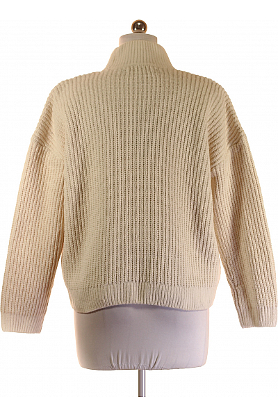 Dámský Svetr Bílý VERO MODA Second hand Vel. L