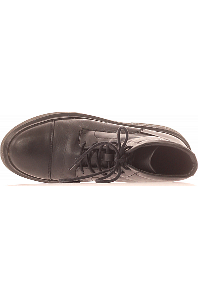 Copenhagen Shoes Pánské Kotníkové Boty Kožené Černé
