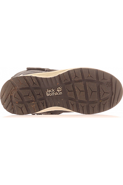 Dětské Chlapci Boty Černý Jack Wolfskin Second hand Vel.  32