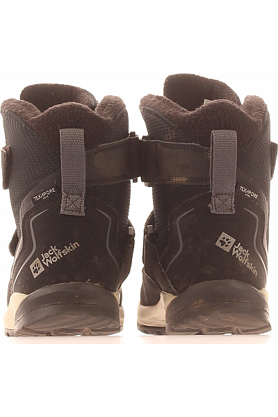 Dětské Chlapci Boty Černý Jack Wolfskin Second hand Vel.  32