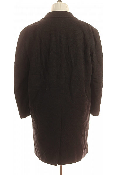 Bugatti Pánský Kabát Vlněný Černý Vel. 26