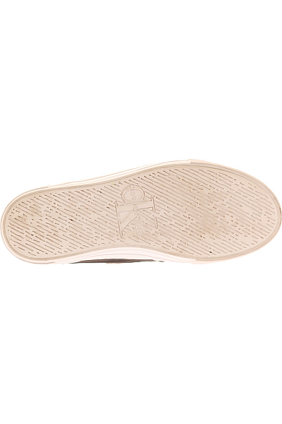 Calvin Klein Dámské Boty Kožené Černobílé Second hand Vel. 39