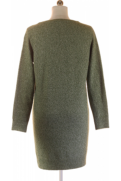 VERO MODA  Šaty Pletené Zelené Vel. L