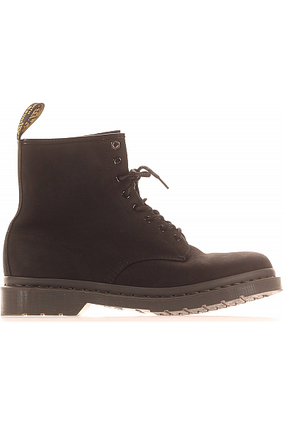 Pánské Boty Kožené Černé Dr.Martens Vel. 46