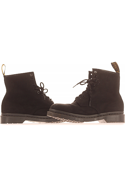 Pánské Boty Kožené Černé Dr.Martens Vel. 46