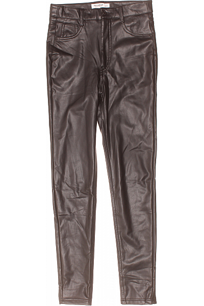 Dámské Kalhoty Černé PULL&BEAR Vel.  36
