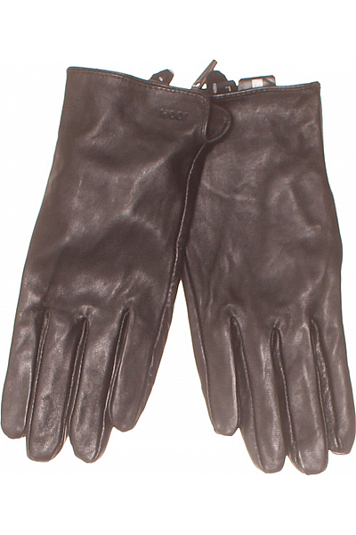 JOOP!  Rukavice Kožené Černobílé