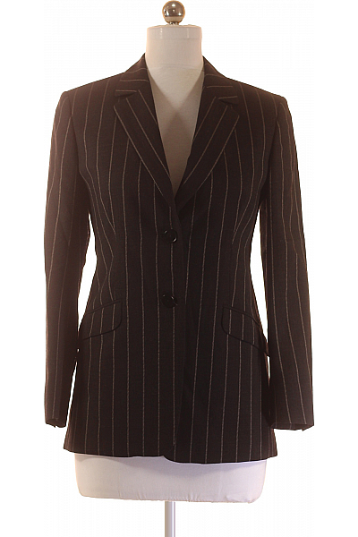 Dámské Sako Vlněné Černé Aquascutum Second hand
