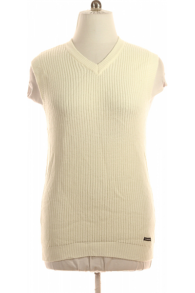 THREADBARE Pánská Vesta Béžová Vel.  M