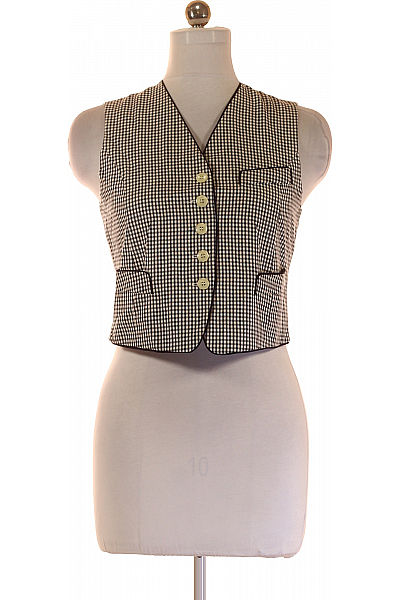 Kratká Dámská Vesta Šedá Vel. M Kratká Dámská Vesta Šedá Vel. M