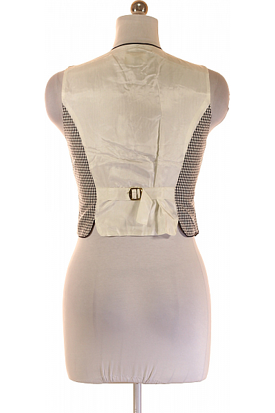 Kratká Dámská Vesta Šedá Vel. M