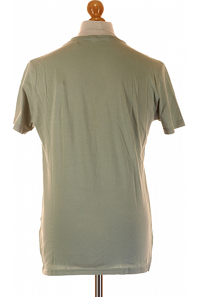 Alpha Industries Jednoduché Pánské Tričko Zelené