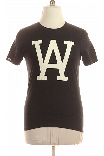 Pánské Tričko S Potiskem Modré Vel. XXL