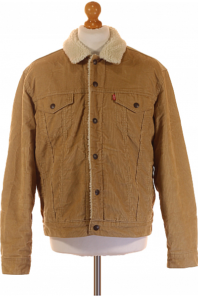 LEVIS Pánská Bunda Béžová Vel. M