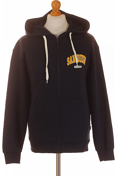 JACK & JONES Pánská Mikina Modrá