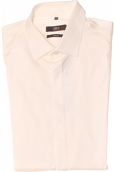 Jake*s Pánská Košile Bílá Vel. 39/40