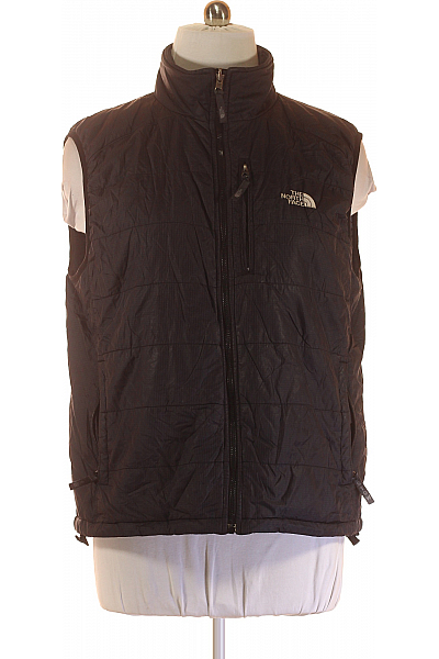 THE NORTH FACE Zimní Pánská Vesta Černá Second Hand Vel. L